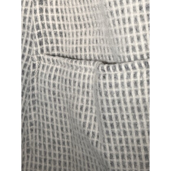 GRAYDN Sweater Coat Waffled Wool Blend Gray M Pockets Loops MADE IN USA - Picture 5 of 7